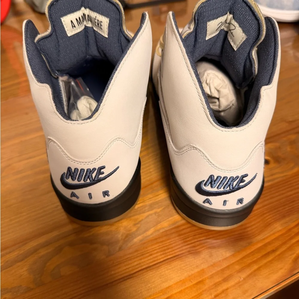 A Ma Maniere x Jordan 5 Retro Dawn White - Picture 4 of 6